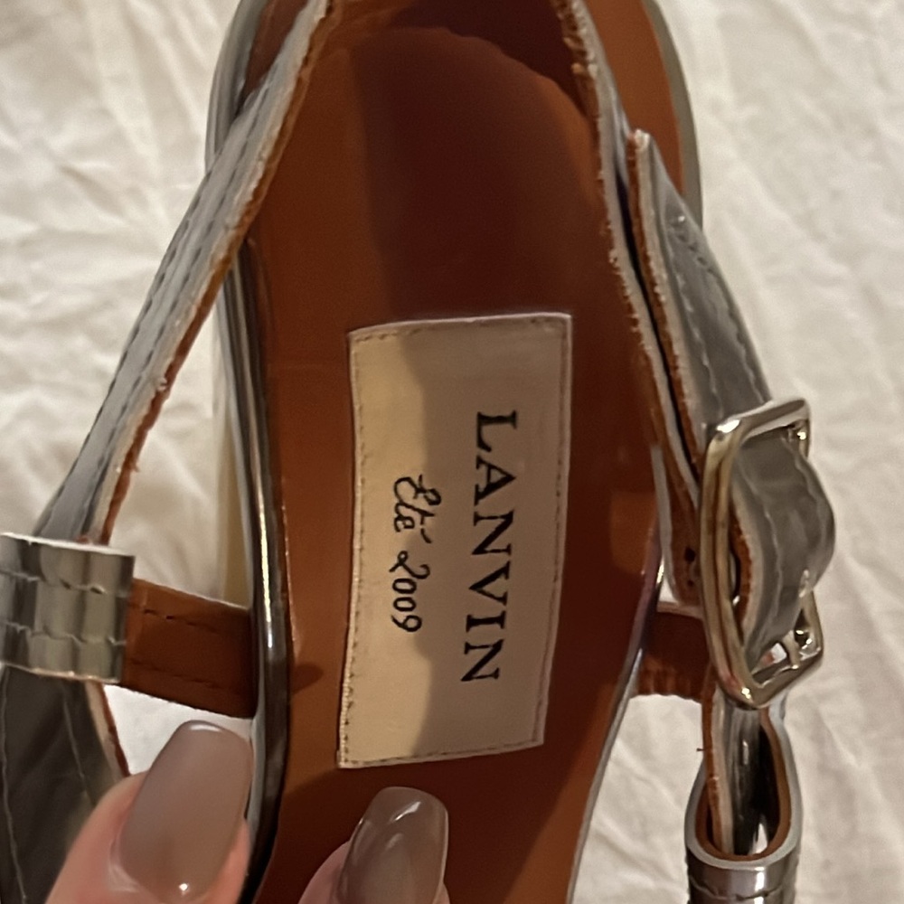 Lanvin heels size 37 1/2 - US 7 1/2